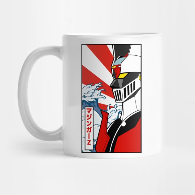 Mazinger Z robot by paisdelasmaquinas